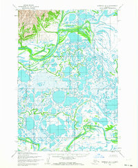 Marshall D-7 1952 topographic map thumbnail