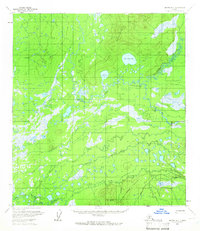Medfra B-1 1958 topographic map thumbnail