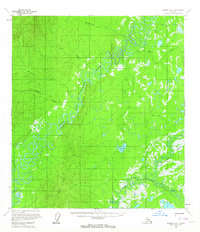 Medfra B-2 1958 topographic map thumbnail