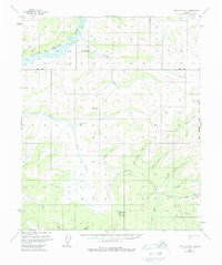 Melozitna B-1 1956 topographic map thumbnail