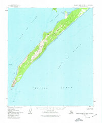 Middleton Island D-1 and D-2 1955 topographic map thumbnail