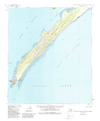 Middleton Island D-1 and D-2 1955 topographic map thumbnail