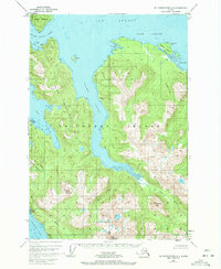 Mount Fairweather A-1 1948 topographic map thumbnail