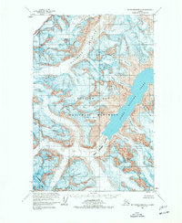 Mount Fairweather D-4 1961 topographic map thumbnail
