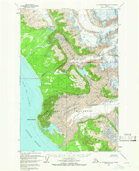 Mount Fairweather D-6 1961 topographic map thumbnail