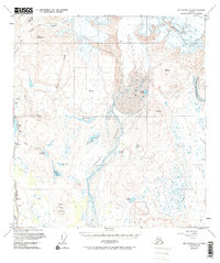 Mount Hayes A-3 1950 topographic map thumbnail