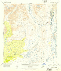Mount Hayes A-6 1952 topographic map thumbnail