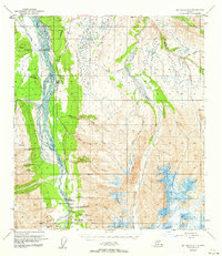 Mount Hayes C-4 1950 topographic map thumbnail