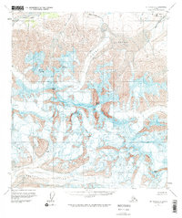 Mount Hayes C-6 1951 topographic map thumbnail