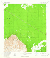 Mount Hayes D-3 topographic map thumbnail