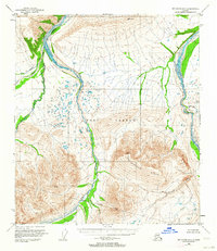 Mount Hayes D-6 1950 topographic map thumbnail