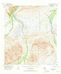 Mount Hayes D-6 1950 topographic map thumbnail
