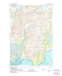 Mount Katmai A-3 1951 topographic map thumbnail