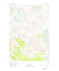 Mount Katmai A-4 1951 topographic map thumbnail