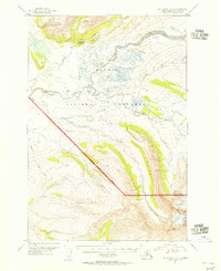 Mount Katmai A-6 topographic map thumbnail