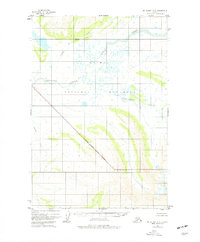 Mount Katmai A-6 1951 topographic map thumbnail