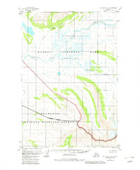 Mount Katmai A-6 1951 topographic map thumbnail
