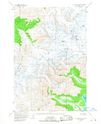 Mount Katmai B-2 1951 topographic map thumbnail