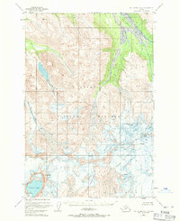 Mount Katmai B-3 1951 topographic map thumbnail