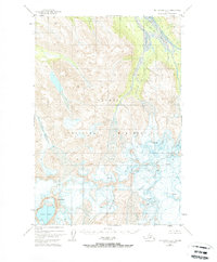 Mount Katmai B-3 1951 topographic map thumbnail