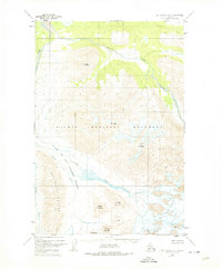 Mount Katmai B-4 1951 topographic map thumbnail