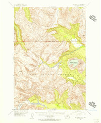 Mount Katmai C-1 1951 topographic map thumbnail