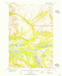 Mount Katmai C-3 1951 topographic map thumbnail