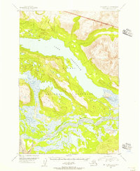 Mount Katmai C-4 1951 topographic map thumbnail