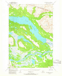 Mount Katmai C-4 1951 topographic map thumbnail
