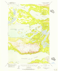Mount Katmai C-5 1951 topographic map thumbnail
