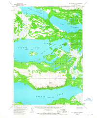 Mount Katmai C-5 1953 topographic map thumbnail