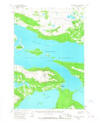 Mount Katmai C-6 1951 topographic map thumbnail