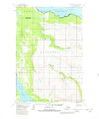 Mount Katmai D-5 1951 topographic map thumbnail