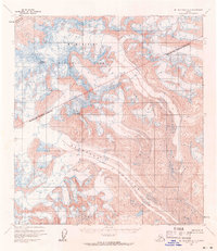 Mount McKinley A-1 1954 topographic map thumbnail
