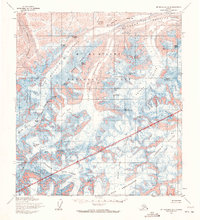 Mount McKinley A-2 1954 topographic map thumbnail