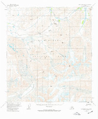 Mount McKinley B-1 1954 topographic map thumbnail
