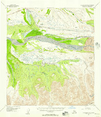 Mount McKinley B-2 1952 topographic map thumbnail
