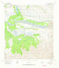 Mount McKinley B-2 1954 topographic map thumbnail