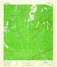 Mount McKinley B-5 1953 topographic map thumbnail