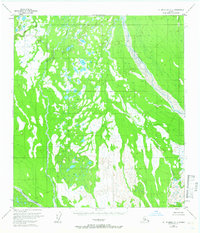 Mount McKinley C-4 1953 topographic map thumbnail