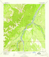 Mount McKinley D-1 1951 topographic map thumbnail