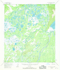 Mount McKinley D-4 1953 topographic map thumbnail