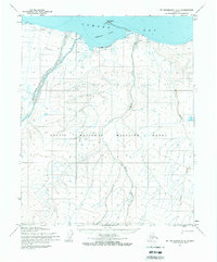 Mount Michelson D-2 1955 topographic map thumbnail