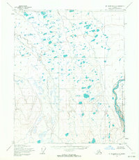 Mount Michelson D-5 1955 topographic map thumbnail