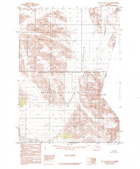 Mount Saint Elias A-4 topographic map thumbnail