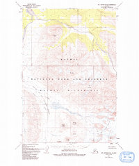 Mt. Katmai B-4 topographic map thumbnail