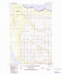 Mt. Katmai B-5 topographic map thumbnail