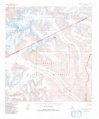 Mount McKinley A-1 1954 topographic map thumbnail