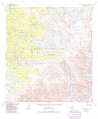 Mount McKinley A-4 1953 topographic map thumbnail