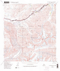 Mount McKinley B-1 1954 topographic map thumbnail